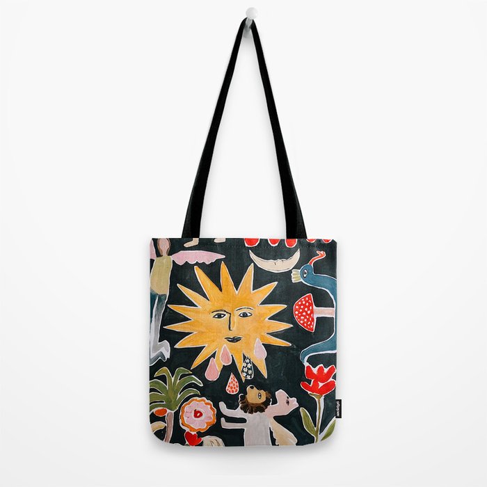 Crying Sun Tote Bag Gallery Image 2