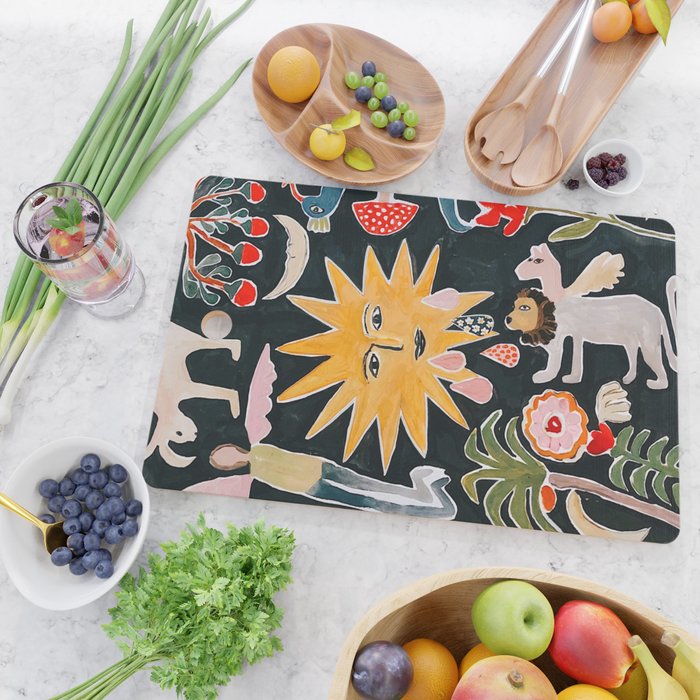 Crying Sun Cutting Board Gallery Image 2