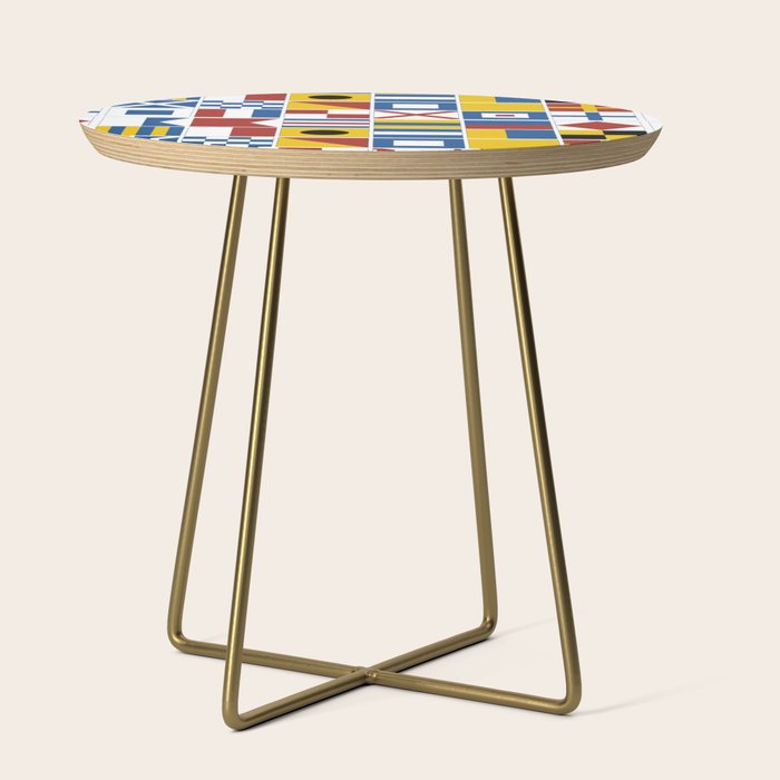 Nautical Flags Side Table Gallery Image 1
