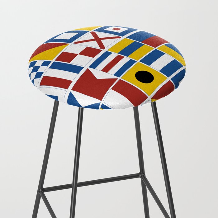 Nautical Flags Stool Gallery Image 2