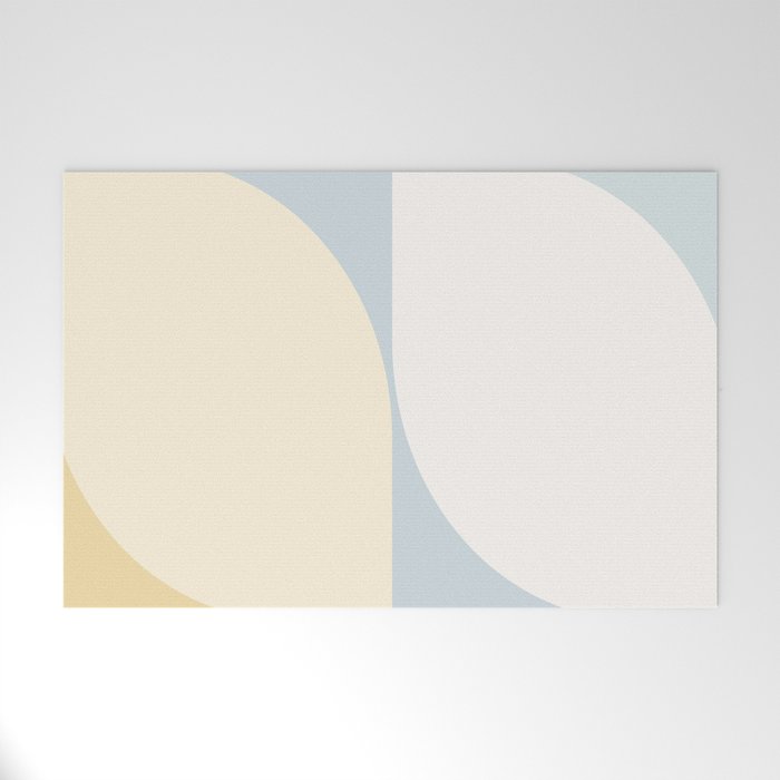 Almond Abstract XV Welcome Mat Gallery Image 1