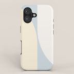 Almond Abstract XV iPhone Case Gallery Image 1