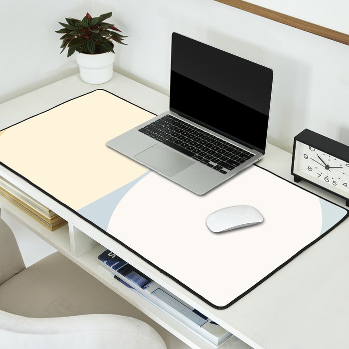 Almond Abstract XV Desk Mat Gallery Image 2