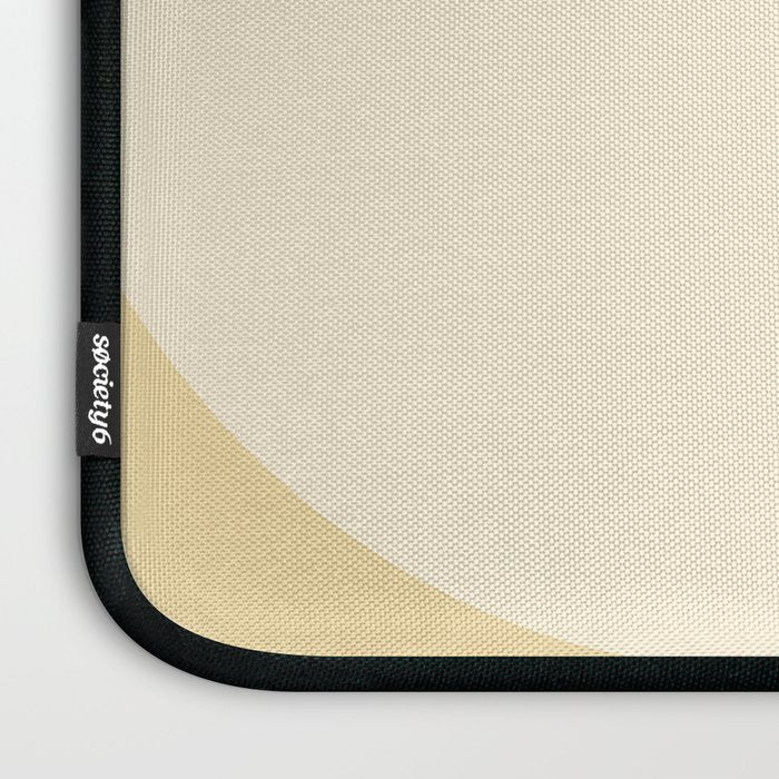 Almond Abstract XV Laptop Sleeve Gallery Image 3