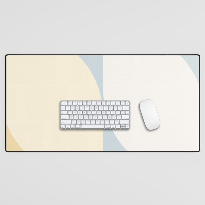 Almond Abstract XV Desk Mat Gallery Image 1