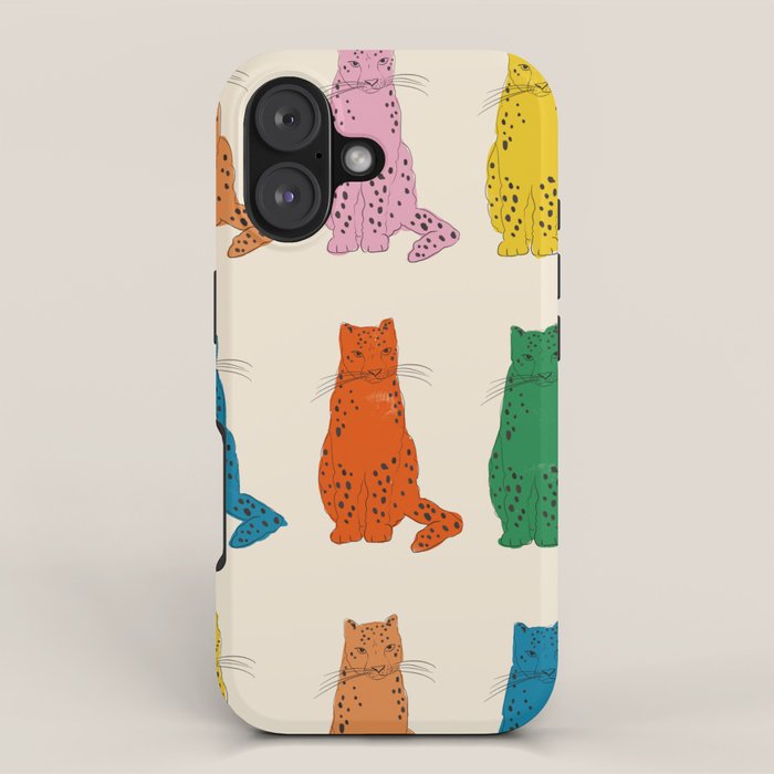Snow Leopard in Color iPhone Case Gallery Image 1