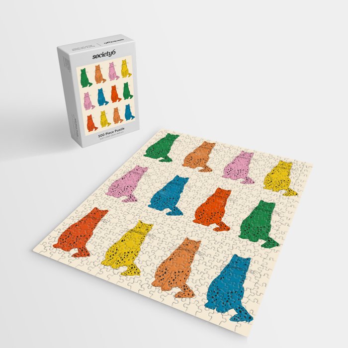 Snow Leopard in Color Jigsaw Puzzle Gallery Image 2