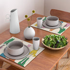 Snow Leopard in Color Placemat Gallery Image 2