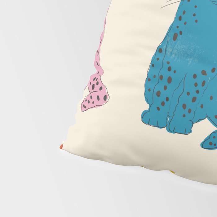 Snow Leopard in Color Pillow Sham Gallery Image 4