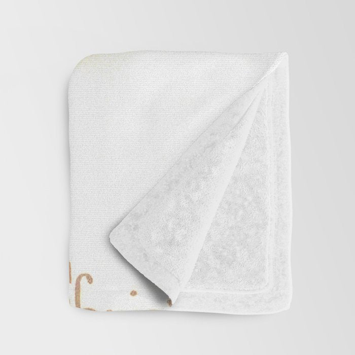 'Father Christmas Cat' by Louis Wain Throw Blanket Gallery Image 3