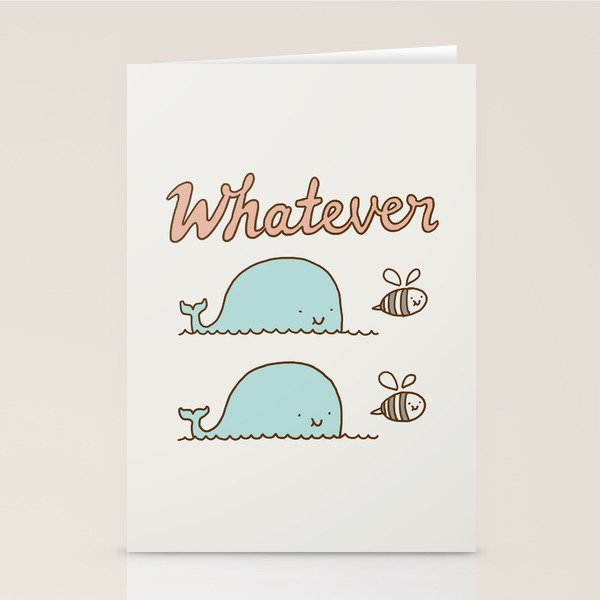 Que Sera Sera Stationery Card Gallery Image 2