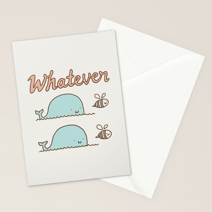 Que Sera Sera Stationery Card Gallery Image 2