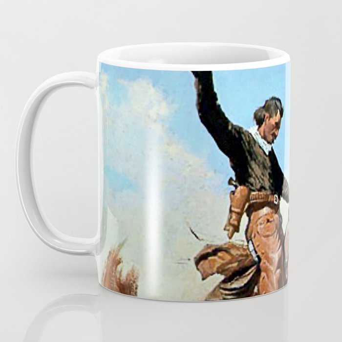 Frederic Remington Western Art âThe Buck Jumperâ Coffee Mug Gallery Image 3