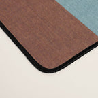 Mid-Century Artwork Warm Colors Geometric Abstract Desk Mat Gallery Image 4