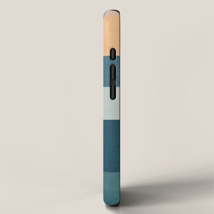 Mid-Century Artwork Warm Colors Geometric Abstract iPhone Case Gallery Image 2