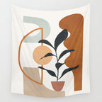 Soft Shapes VI Wall Tapestry Gallery Image 4