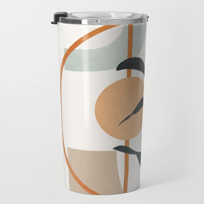 Soft Shapes VI Travel Mug Gallery Image 3