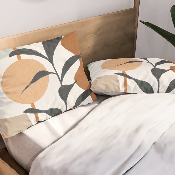 Soft Shapes VI Pillow Sham Gallery Image 2