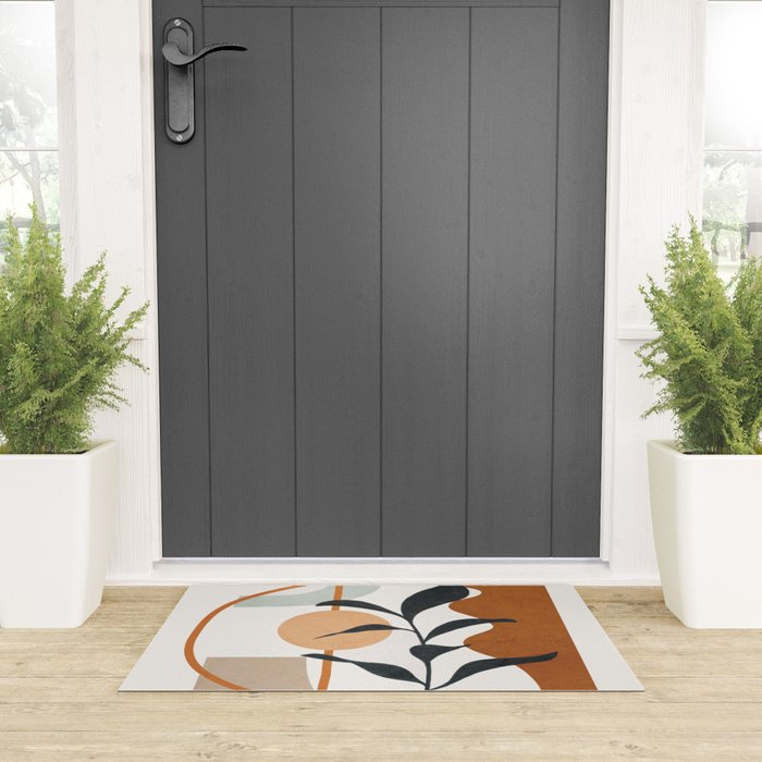 Soft Shapes VI Welcome Mat Gallery Image 3