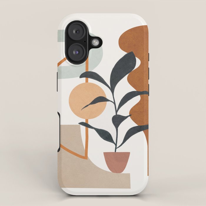Soft Shapes VI iPhone Case Gallery Image 1