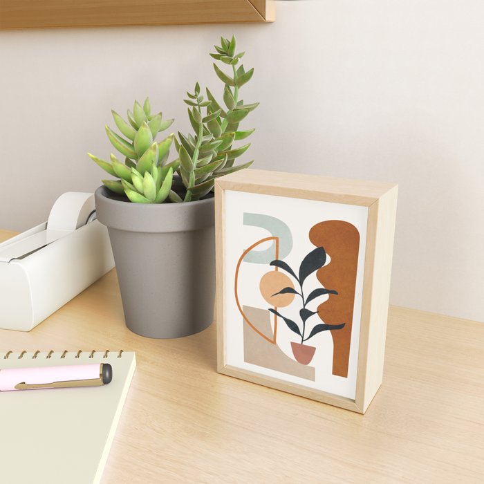 Soft Shapes VI Mini Art Print Gallery Image 2