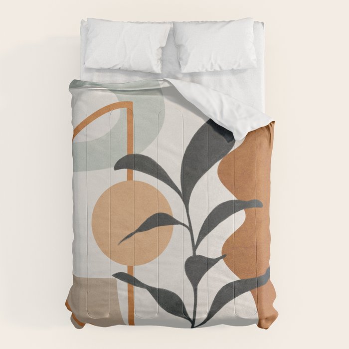 Soft Shapes VI Comforter Gallery Image 6