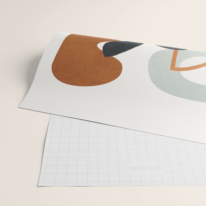 Soft Shapes VI Wrapping Paper Gallery Image 2