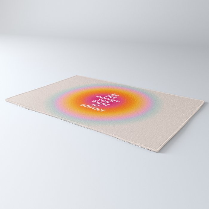 Be The Energy You Want To Attract  Rug Gallery Image 3