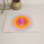 Be The Energy You Want To Attract  Rug Gallery Image 1