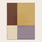 Color Block Line Abstract XVIII Notebook Gallery Image 4