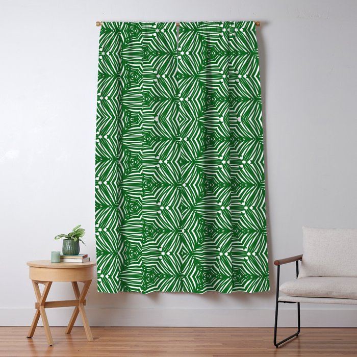 Love green 01 Window Curtain Gallery Image 5