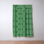 Love green 01 Window Curtain Gallery Image 3