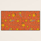 Taurus Mango Print Desk Mat Gallery Image 3