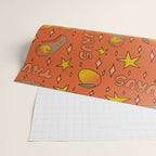 Taurus Mango Print Wrapping Paper Gallery Image 2