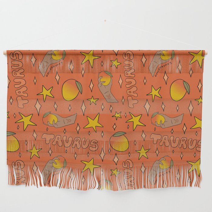 Taurus Mango Print Wall Hanging Gallery Image 1