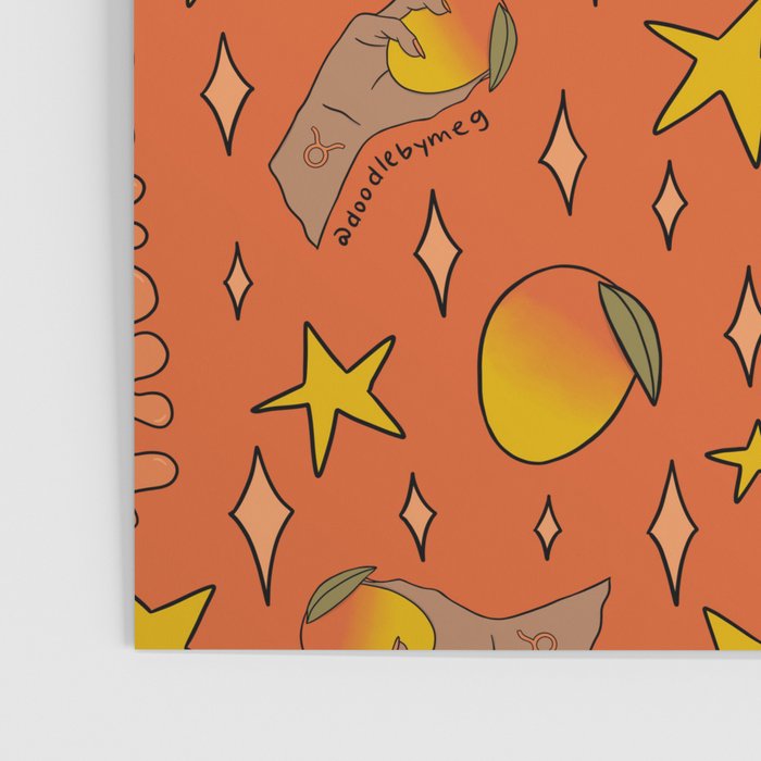 Taurus Mango Print Poster Gallery Image 3