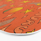 Taurus Mango Print Bath Mat Gallery Image 3