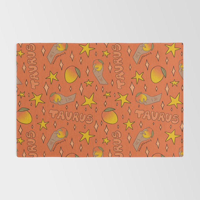 Taurus Mango Print Rug Gallery Image 2