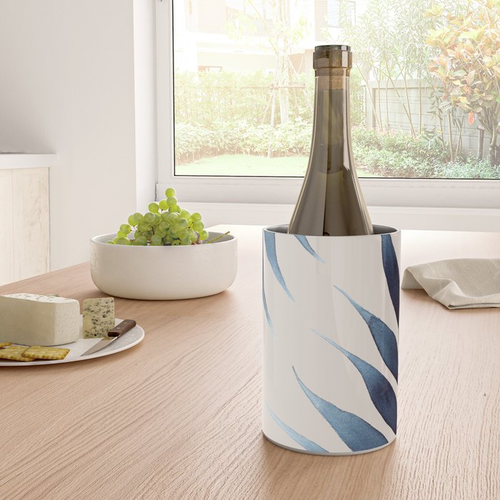 Blue Botanicals No. 6 Wine Chiller Gallery Image 4