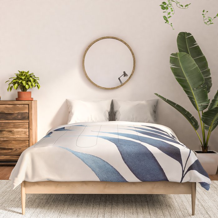 Blue Botanicals No. 6 Comforter Gallery Image 3