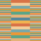 Mixed Stripes Pattern XV Vintage Summer Coffee Mug Gallery Image 2