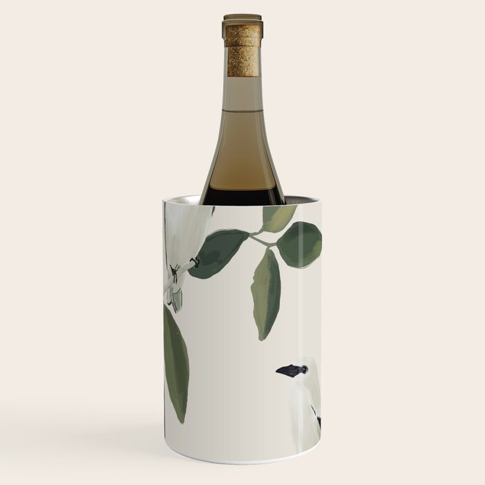 Minimalist Birds On Branch 3 Wine Chiller Gallery Image 1