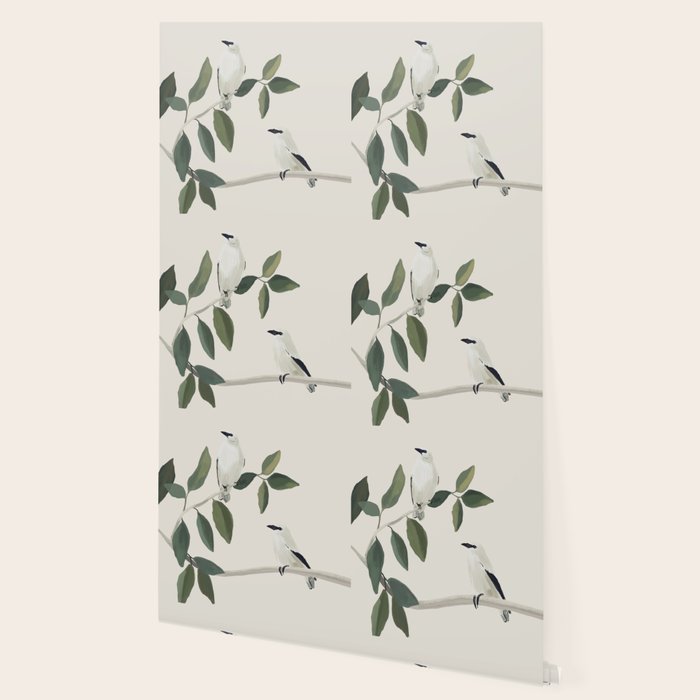 Minimalist Birds On Branch 3 Wallpaper Gallery Image 2