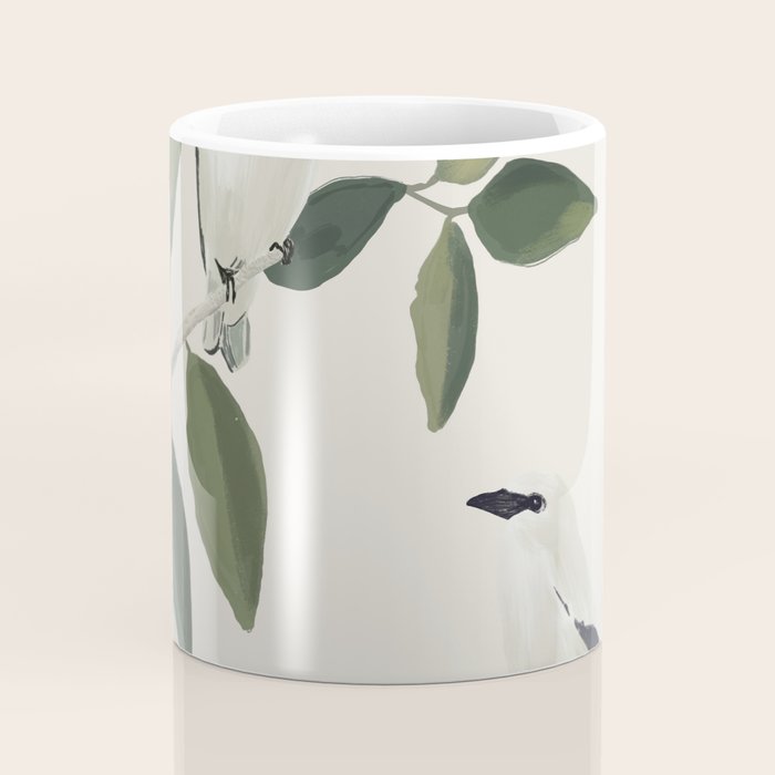 Minimalist Birds On Branch 3 Coffee Mug Gallery Image 4