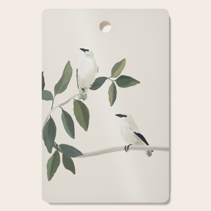 Minimalist Birds On Branch 3 Cutting Board Gallery Image 1