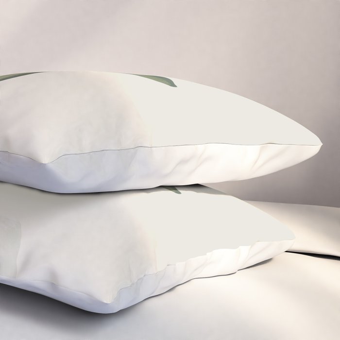 Minimalist Birds On Branch 3 Pillow Sham Gallery Image 3