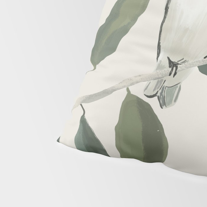 Minimalist Birds On Branch 3 Pillow Sham Gallery Image 4