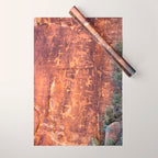 Ancient Rock Art Panel 0619 - Utah Wrapping Paper Gallery Image 1