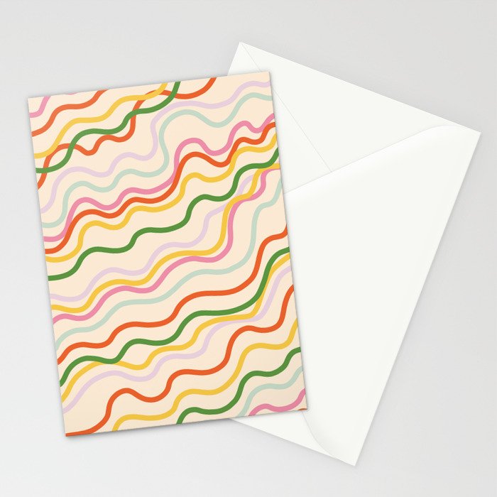 Candy lines Stationery Card Gallery Image 2