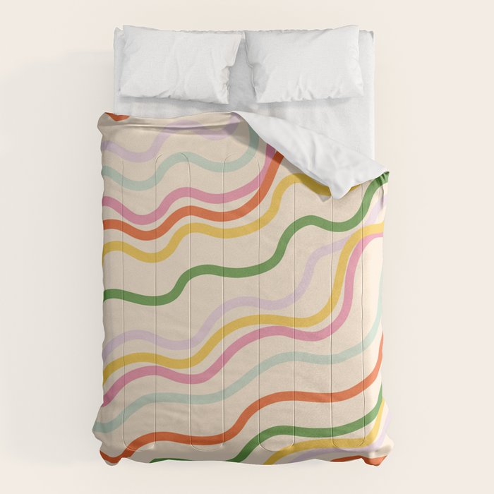 Candy Lines Comforter